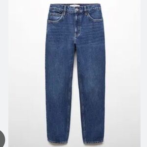 Mango Mom High Rise Jeans Size 8